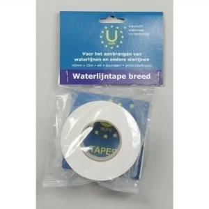 Waterlijntape 40mm x 15mtr – wit
